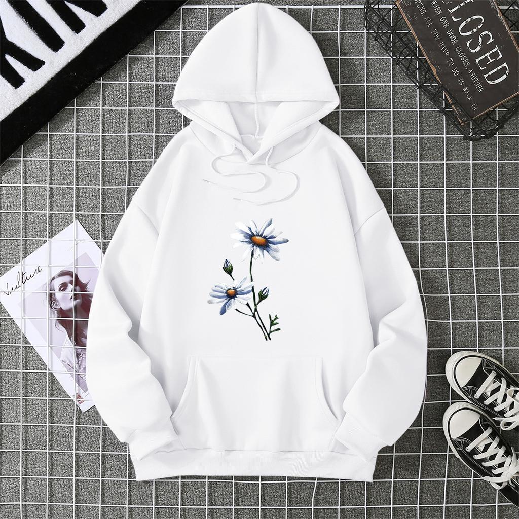2025 Autumn and Winter New Fashion Women's Sweater Loose and Thin Hooded Top Women's Autumn and Winter Printing