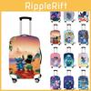 Stitch Elastic Luggage Cover For Dustproof Travel Suitcase
