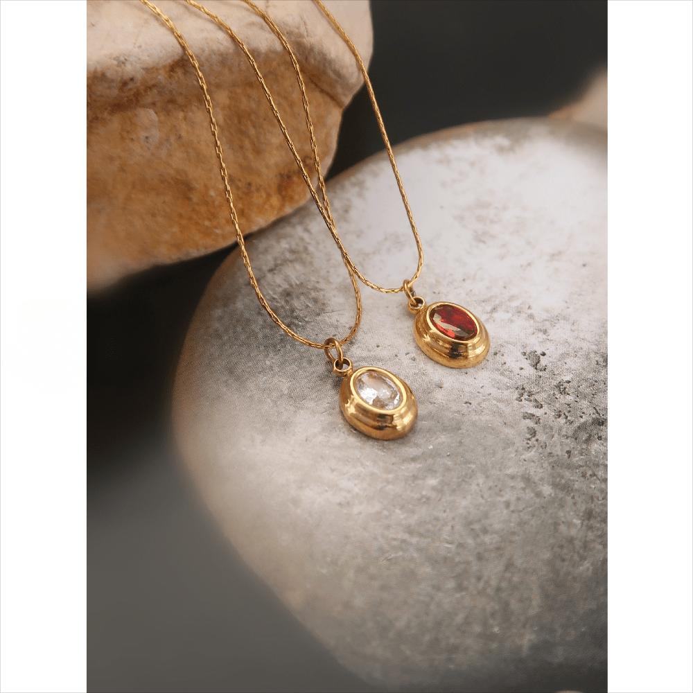 Accessories Necklaces, Oval Pendants Retro Premium European, American and Chinese Antique Clavicle Chains