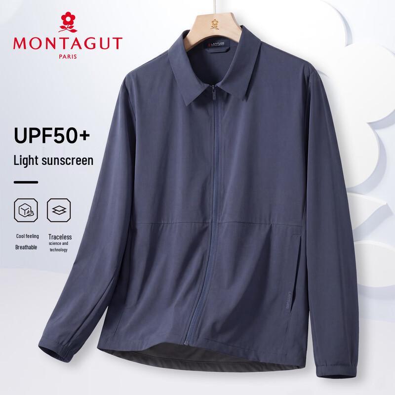 MONTAGUT Men s Seamless Tech Sun Protection Jacket XXL