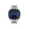 Seiko Gents Quartz Series Casual Business Fashion Quartz Movement Stainless Steel Strap Women watches Blue SWR033P1