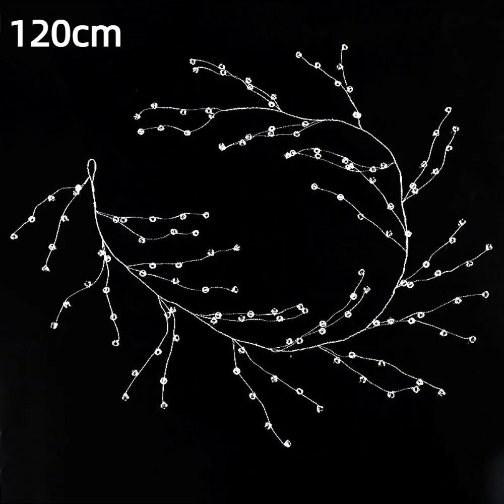 DIY Acrylic Crystal Beads Droprain String Branch Curtain Garland Transparent Diamond Beaded Stage Accessories