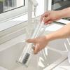 Heat-Resistant Bottle Cleaning Tool Long Handle Glass Cup Cleaner Silicone Bottle Brush  Home