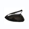 Golf 7 Gloss Black Horn Style Rearview Mirror Cover with Carbon Fiber Pattern (2014-2019)