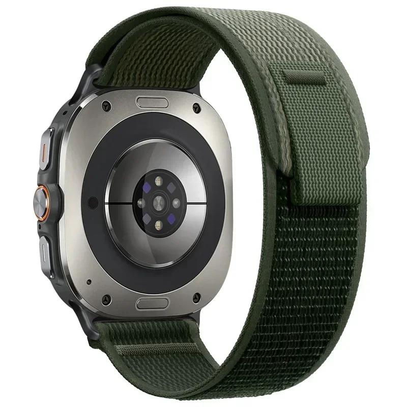 Trail Loop Nylon Strap for Samsung Galaxy Watch Ultra 47mm No Gaps Sports Bracelet Watchband for Samsung Watch Ultra band Correa
