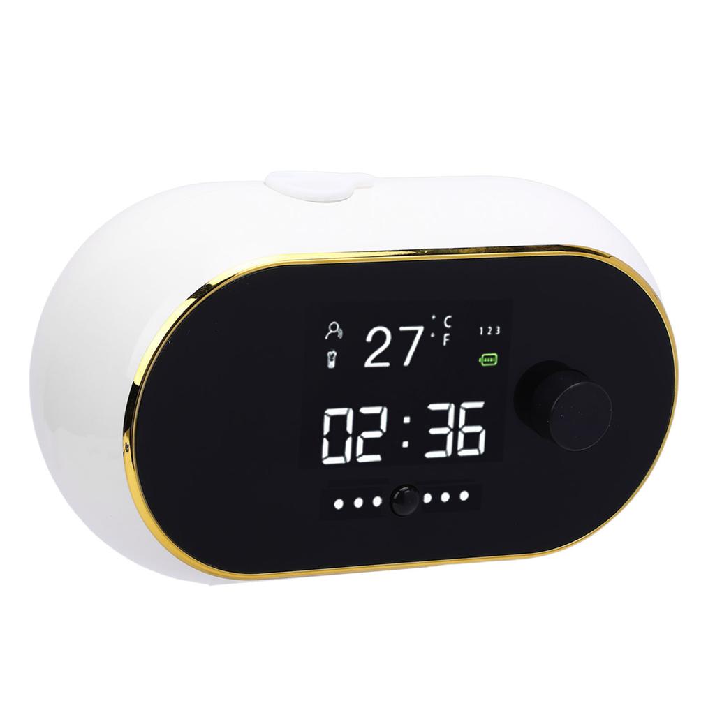 Dispensador de Jabón Espumoso Automático de Pared con Pantalla Digital Recargable Táctil para Baño