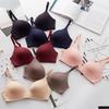 Lichte Japanse Stijl Beugelvrije BH voor Kleine Boezems – Comfortabele Driehoekige Cup Slaapkleding