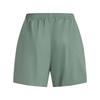 Under Armour Woven Breathable Versatile Running Fitness Shorts Women shorts Green 1389667-348