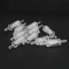 10 Piezas Válvulas Antirretorno de Bombeo Unidireccional de Plástico para Peces  (Blanco )