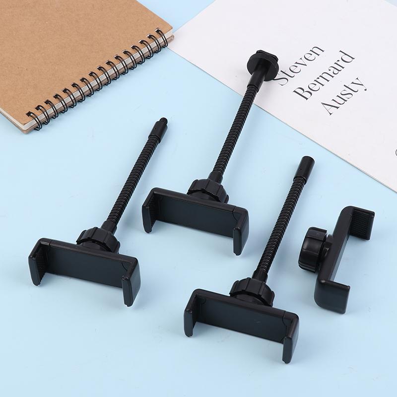 - Phone Holder Flexible Hose Long Arm Phone Clip For Ring Light Bed Stand Replacement Part 360 Mount Clip Bracket Clamp Monopod