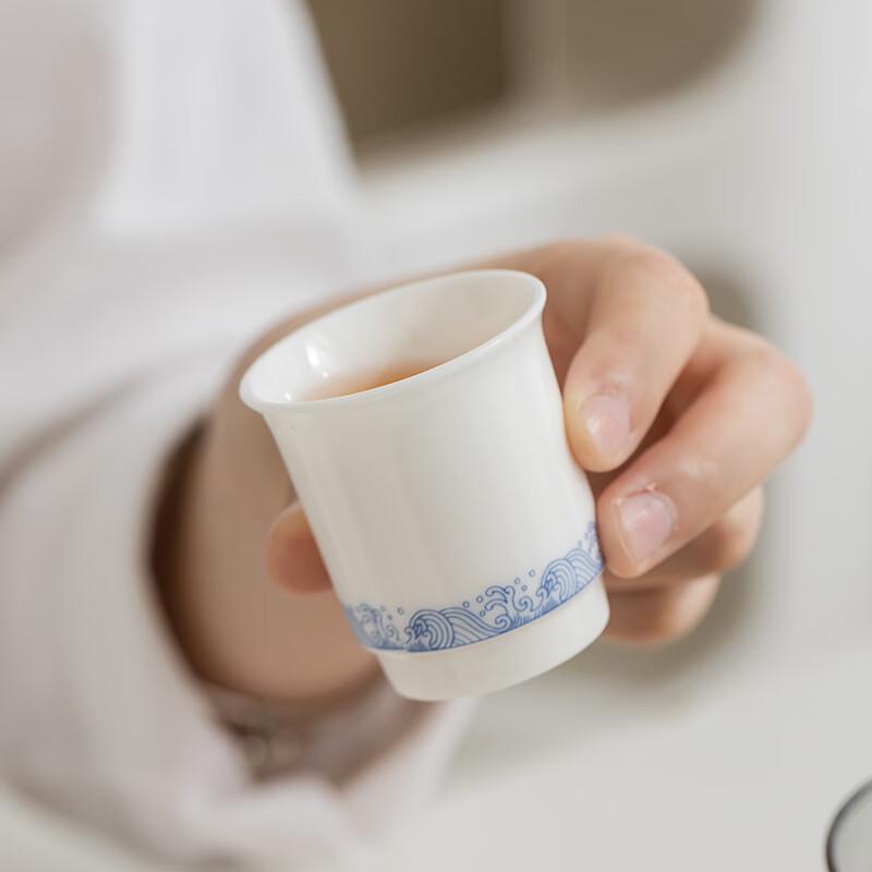 Pig Fun Wave Ceramic Tea Set