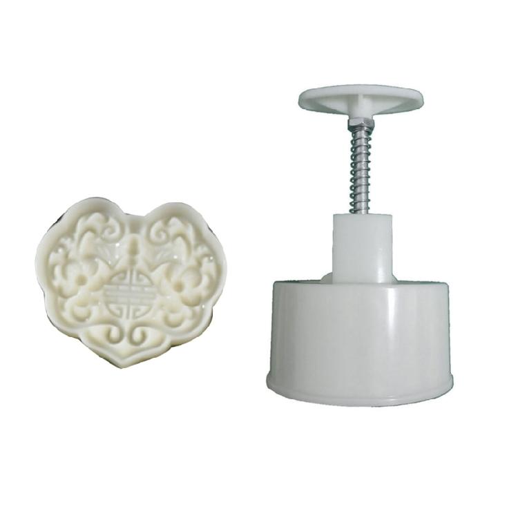 Various Shape Mooncake Mold DIY Hand Pressure Fondant Mooncake Mould with Stamps