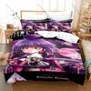 Cool Yayoi Houzuki Keitarou Eiko Cursed Rabbit Doll Red Sky Torii Gate Ghost Hunt Duvet Cover + 2 Pillowcases Anime 3pcs Bedding