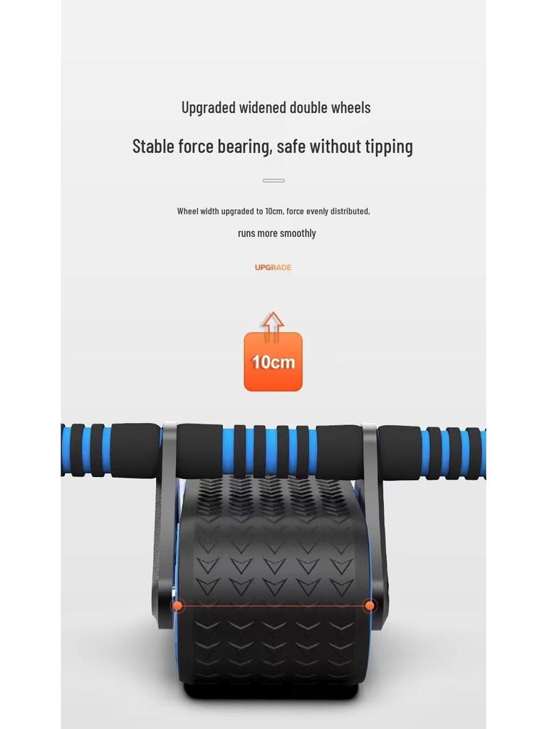 Automatic Rebound Ab Roller for Men's Home Abdominal Workout