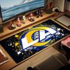 Los Angeles Rams2 Print Cushion Non-slip Laptop Tablet Big Mousepad XXL Mat Mini PC Playmat With Lock Edge