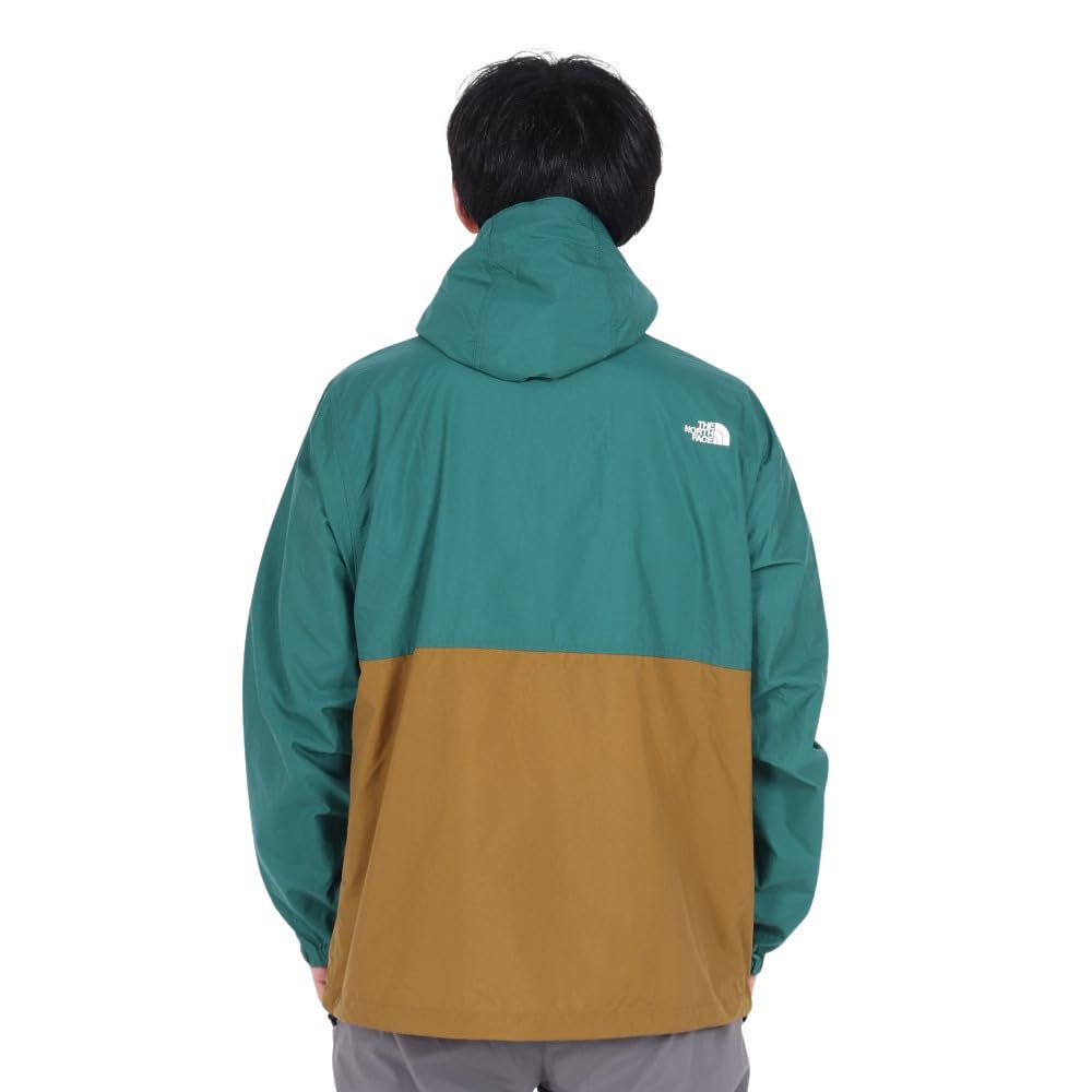 The North Face Veste Légère Compacte TNF Taille L Homme Déperlante, Vert/Vert Mousse,