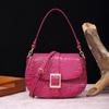 New Fashionable Alligator Pattern Shoulder Bag High-quality Retro Handbag All Match Women's Armpit Swagger Bags