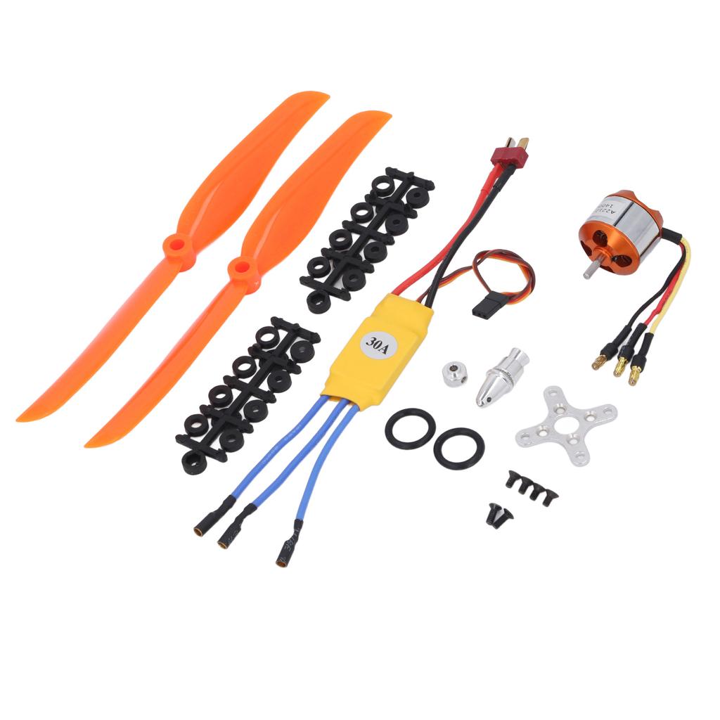 A2212 1400KV Brushless Outgoing Motor 30A ESC 8060 Propeller and Screw Set for RC Airplane Quadcopter