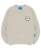 Ellamo Fleece-Lined M Cutie Mellow Sweatshirt Unisex Big Sizes S~4Xl (Type A)