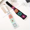 [Stretch Crochet Flower Headband] Crochet Flower Stretch Headband, Women's Knitted Plum Blossom Elastic Hair Bands for Women's Daily Life Dating Party