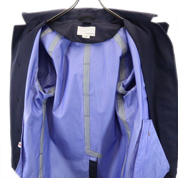 Nanamica GOR-TEX Stainless Collar Coat S Navy Jacket Gore-Tex Men's Used