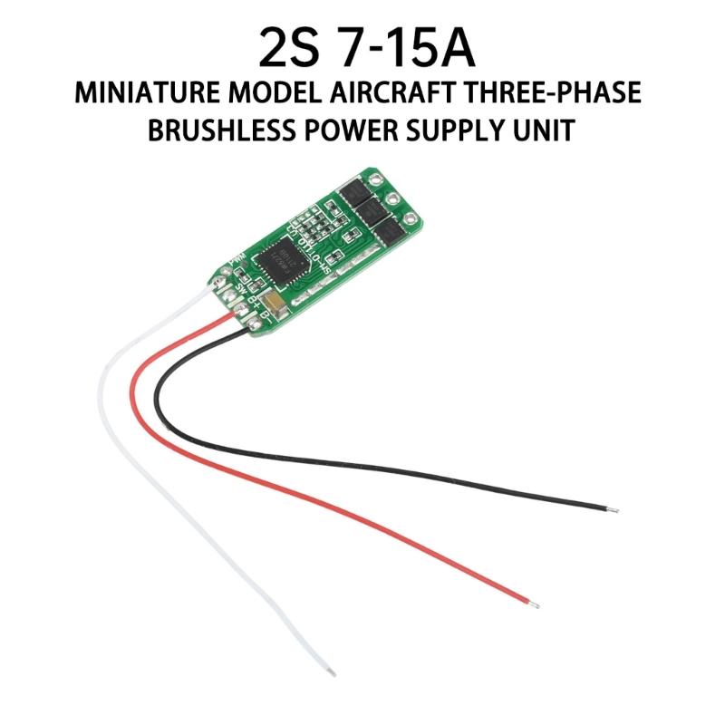 High Performances 7A 15A Remote Airplanes Brushless Motor Driver Board Compactly Perfect For Brushless Motor Control