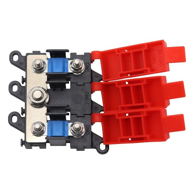 Bolt Fuses For Car RV MIDI Fuses 3 Way BDFS Fuse Box 200A Current Fork Bolt Fuse Holder
