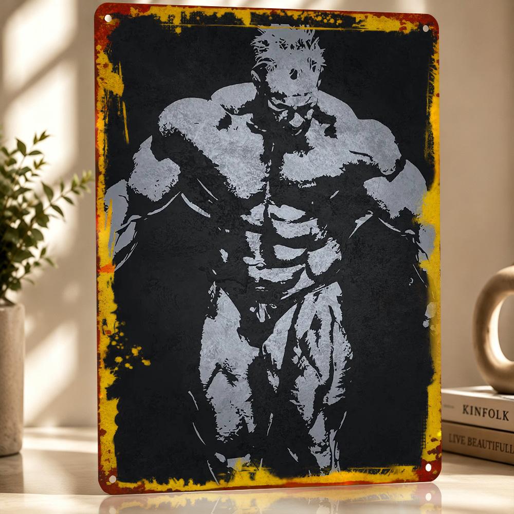 Jay Cutler Iconic D Printed Texture Poster Personalized Wall Art Retro Metal Tin Signs for Decoration Room Accessories Bedroom