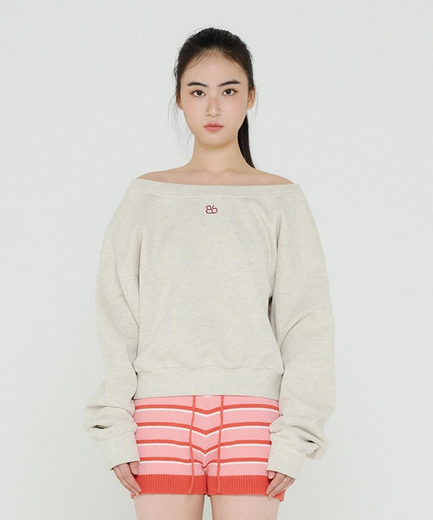 Bb' BENETTON Striped Knit Shorts (Pink)
