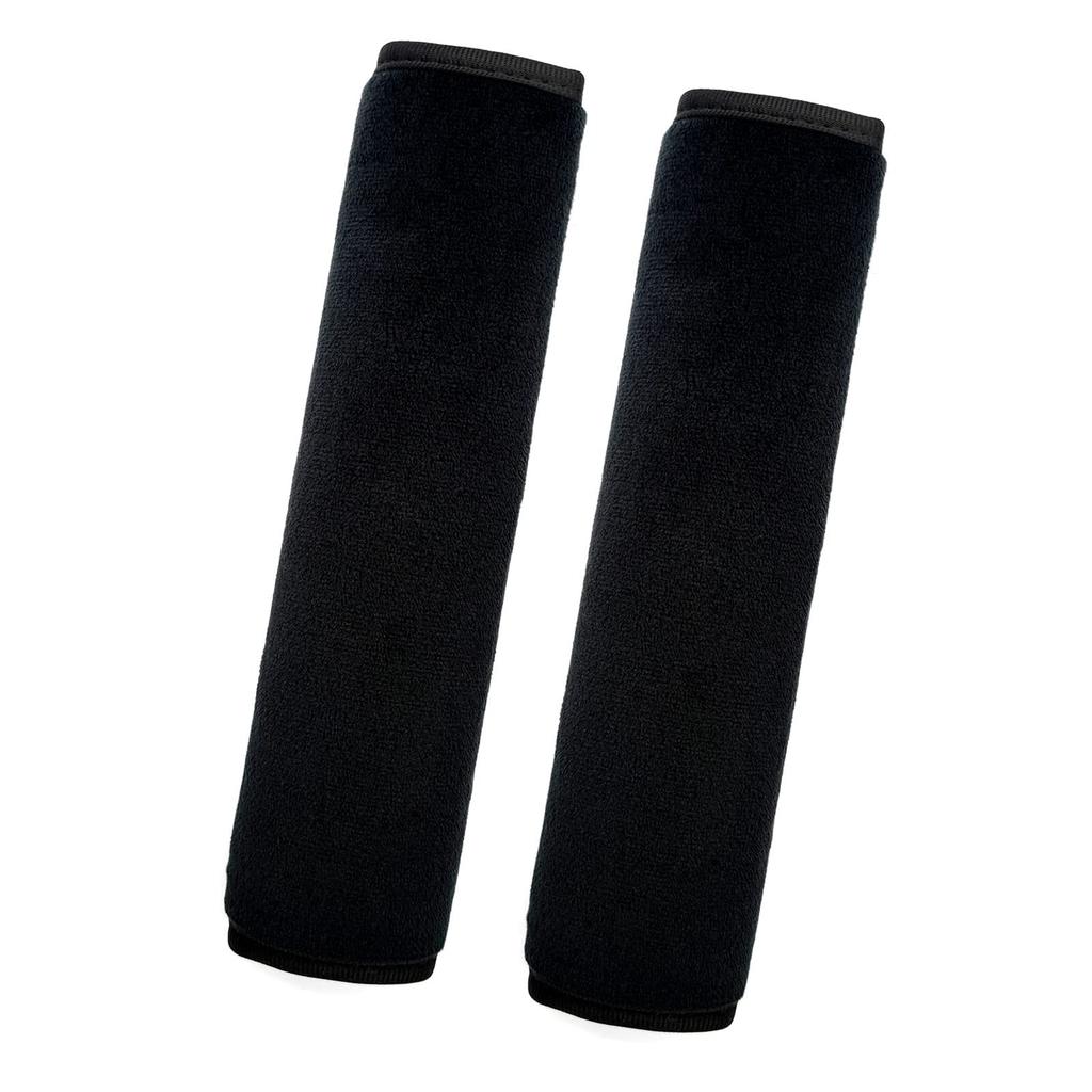 Set of 2 Seat Belt Covers Seat Belt Pads Black Seat Belt Pads Soft