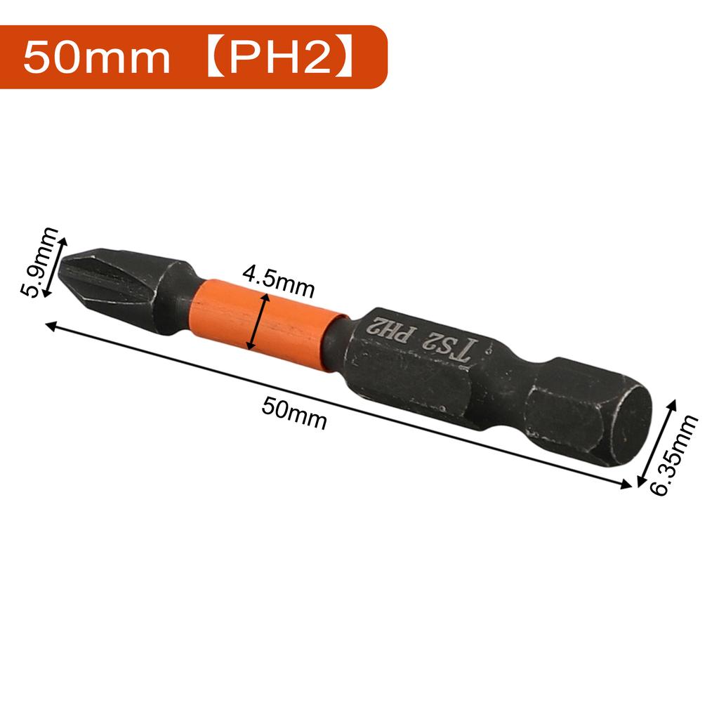 PHZ1 Screwdriver Bit Alloy Steel Orange PH3 Brand-New
