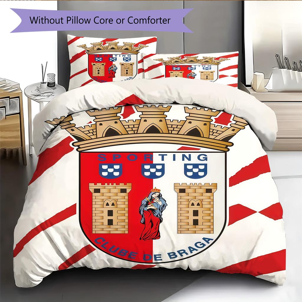 BRA poster Bedding Quilt Set Quilt Cover Pillowcase Home Decoration Birthday Gift (1 * duvet cover + 2 * pillowcase, without core)
