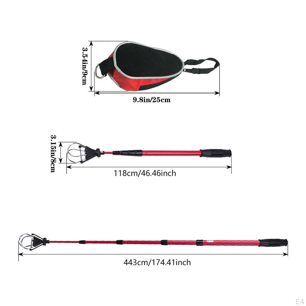 Golf Ball Retriever Picker Accessories Telescopic Golfers Gifts Professional Training Equipment