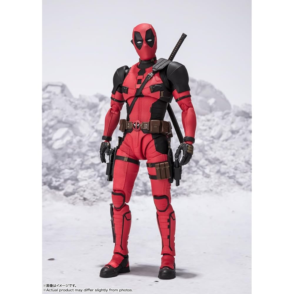 TAMASHII NATIONS S.H. Figuarts Deadpool & Wolverine Action Figure 155mm PVC ABS Painted Movable Collectible