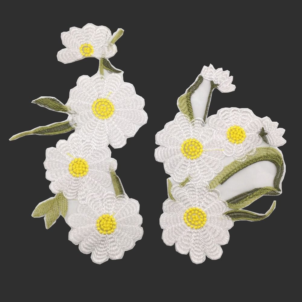 Sew-on Clothes Fabric Sticker Dress Applique Embroidery Applique Patch