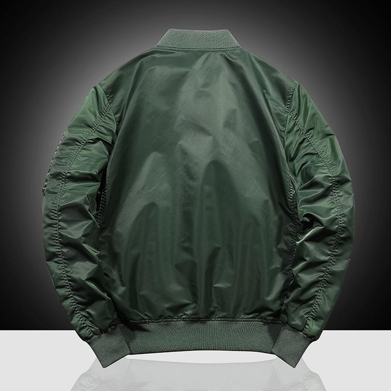 Herbst Luftwaffe Fliegerjacke Herren Bestickte Baseballjacke Jacke Arbeitsjacke