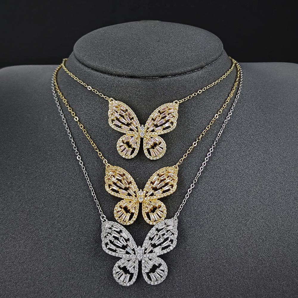 

Top-Selling Butterfly Pendant Necklace x6092