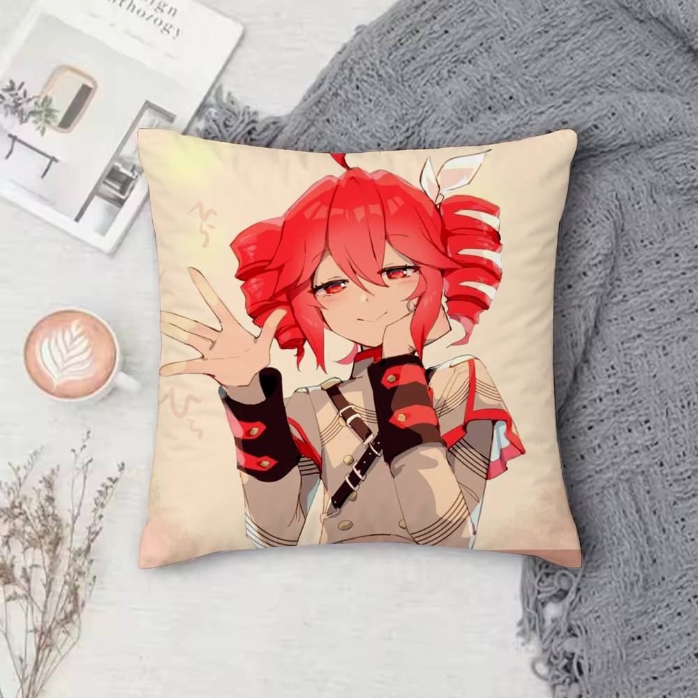 Kasane Teto Pillow Case for Sofa Living Room Home office Decor Protective Cover