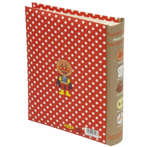Nakabayashi Round Book Album L Size 2 Tiers 160 Sheets Red A-BPL-1602-1