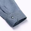 Spring Autumn High-end Middle-aged Elderly Men's T-shirts Long-sleeved  Loose Inner Shirt Collar Button  Tops