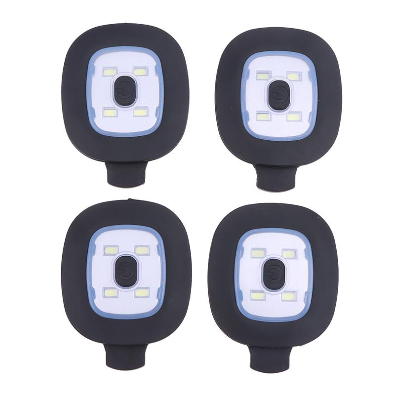1/2/4Pcs Usb Rechargeable Light For Led Hat Replaceable Headlamp Cap Diy Hat Light For Outdoor Cycling