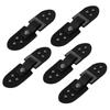 5Pairs PU Toggle Buckles Coat Fastener Closures Trench Duffle Shawl Clothing DIY Sewing Knitting Dress Belt Buttons
