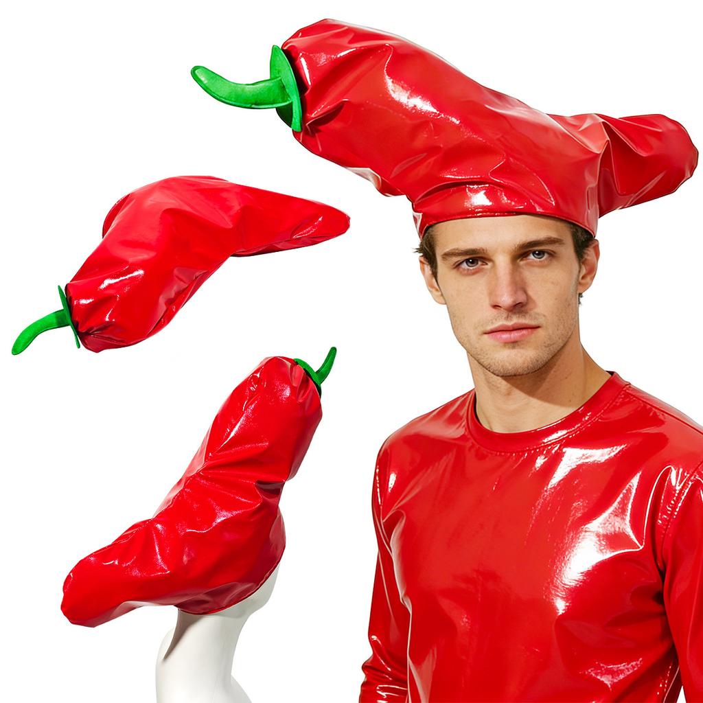 Funny Easter Chef Chili Hat Costume Prop