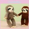 Charming Soft Sloth Stuffed Toy Keychain Ideal For Backpack Decoration Gifts
