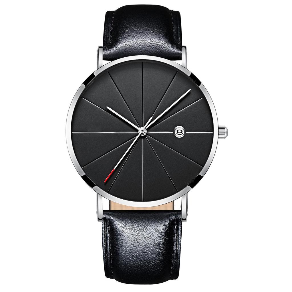 Men's Cross-Border Fashion Mesh Strap Quartz Watch - Casual Business Gift