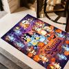 Christmas Football Celebration Customized Name Area Rug Suitable for Balcony Foyer Dormitory Study room Anti-slip Rug Anime Office Decor