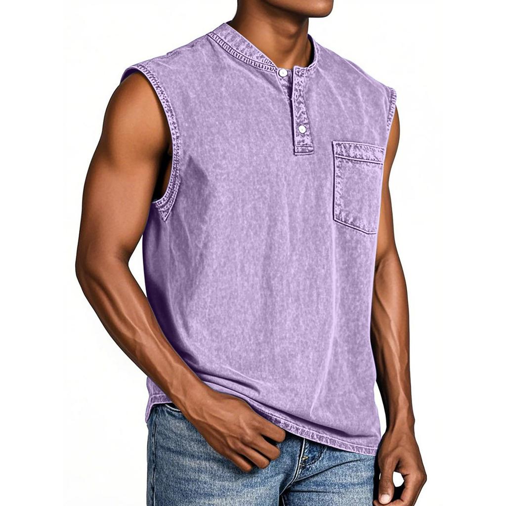Camiseta sin mangas de verano para hombre, camiseta sin mangas transpirable informal de talla grande para Surf y playa, camiseta holgada con estampado, camiseta para hombre