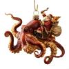 Christmas Tree Decoration Shatterproof Acrylic Sea Creature Hanging Ornament