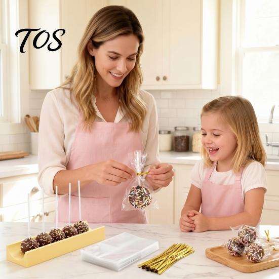 Baking Tool for Cake Balls 3PCS Pop Mold Sets, Food Grade Plastic with Non-stick Cutter And Pusher, Round Ball Maker Decorating Home Accessories