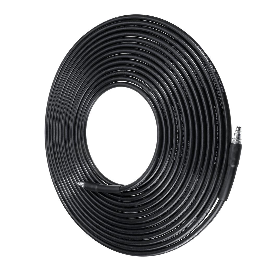 15m Cord Pipe Sewer Drain Car Washing Cleaning Extension Hose High Pressure Washer Hose for Boschs Jet Power Water Guns